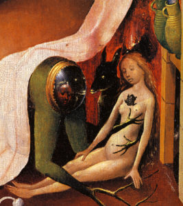 Jérôme Bosch, Le Jardin des Délices, l Enfer, Détail, 1480-1490